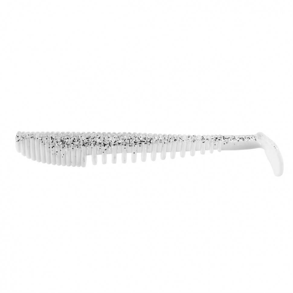 Виброхвост Helios Varuna 4,33"/11см, цвет White & Sparkles 7 шт HS-35-002 , 